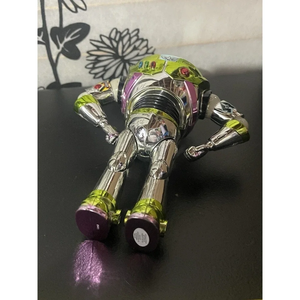 Disney Toy Story Buzz Lightyear Metallic Paint Action Figure Toy 7 Inch No Wings